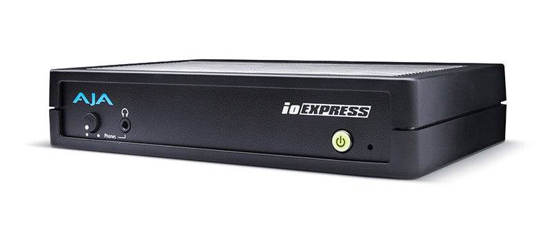 AJA Io Express PCIe desktop video capture device with multiple input ports and professional-grade connectors. – image 2