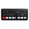 Blackmagic Design ATEM Mini Pro ISO HDMI video switcher with multiple HDMI inputs and control panel on top.