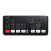 Blackmagic Design ATEM Mini HDMI live production switcher with multiple HDMI inputs and control buttons for video switching.