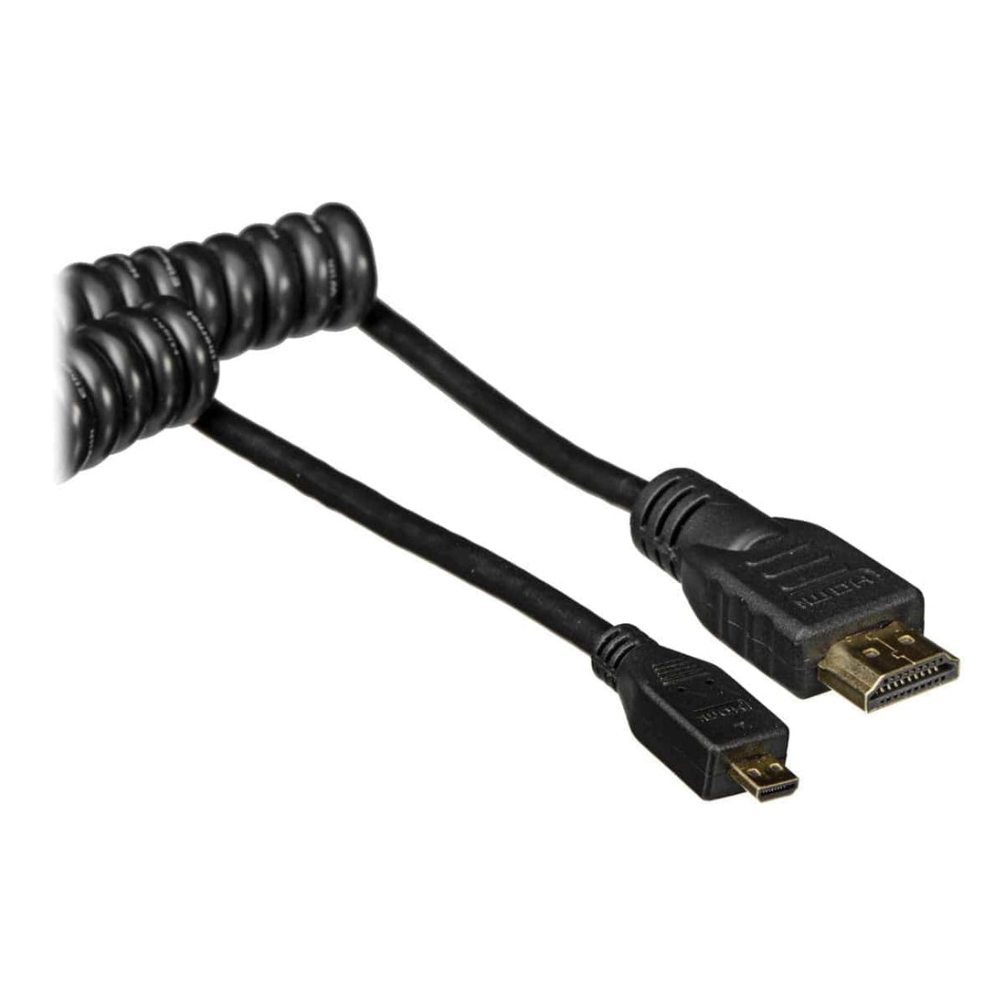 Atomos Micro to Full HDMI Coiled Cable (11.8 to 17.7") - Coremicro – image 1