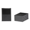 Set of five Atomos Master Caddy II video camera storage media cases for professional video recording and data management.