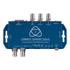 Atomos Connect Convert A/D video converter showing input and output ports for analog to SDI and HDMI conversion.