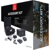 Atomos Full Accessory Kit for Shogun, Ninja Inferno, and Flame video recorders, includes cables, mounts, and protective cases.
