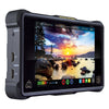Atomos Shogun Inferno 7-inch 4K HDMI and SDI recording monitor displaying a professional video feed with control buttons.