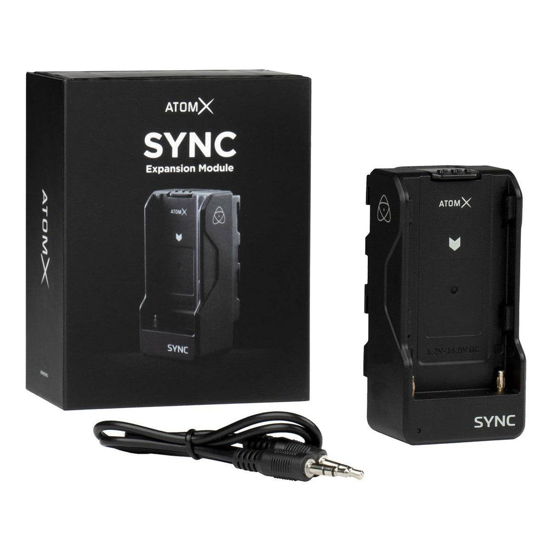 Atomos AtomX SYNC Modular Expansion for Ninja V on-camera monitor showing connection ports and interface features – image 2