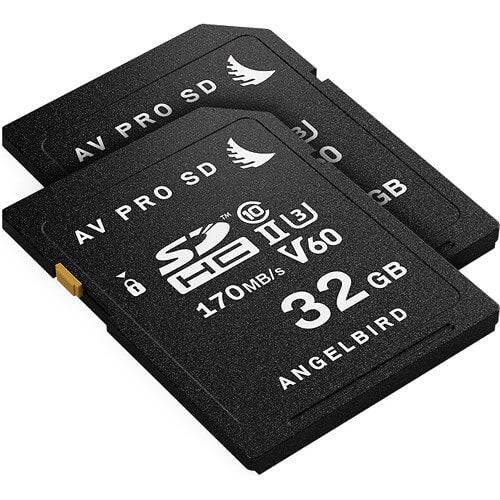 Angelbird 32GB AV Pro MK2 UHS-II SDHC Memory Card (2-Pack) - Coremicro – image 2