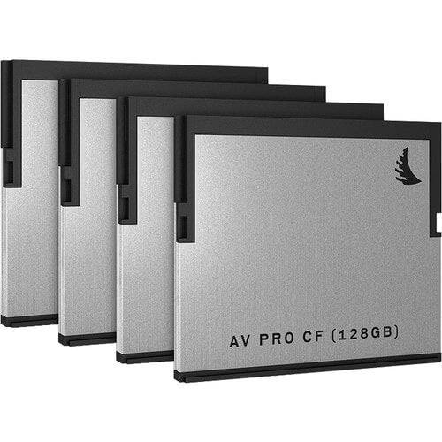 Angelbird 128GB AV Pro CF CFast 2.0 Memory Card (4-Pack) - Coremicro – image 1