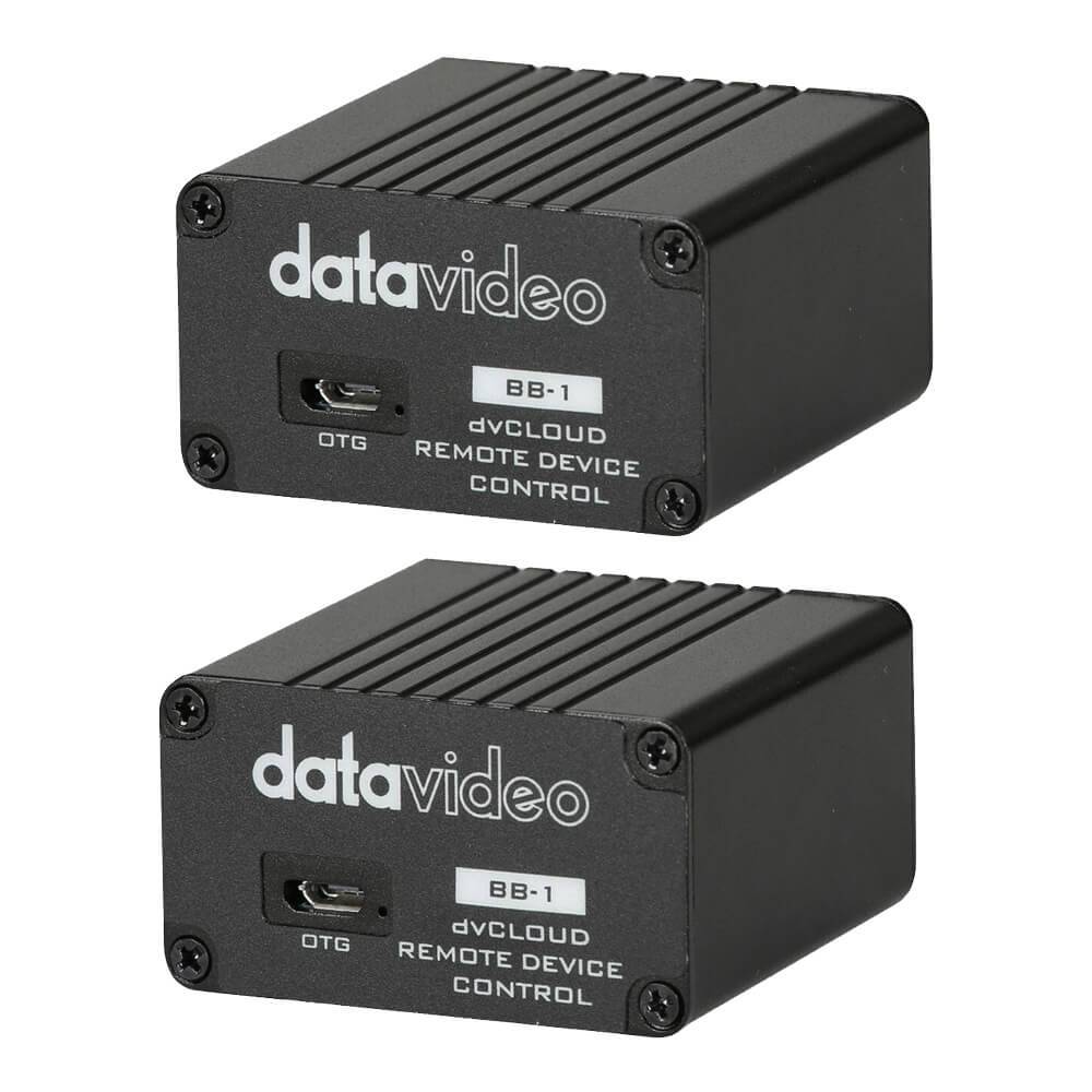 Datavideo BB-1 KIT dvCloud remote device control kit for production equipment, featuring control units and connection cables. – image 1