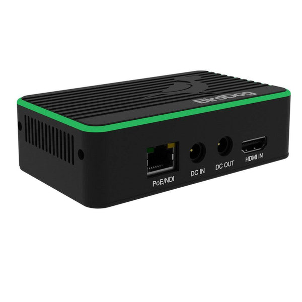 BirdDog Flex 4K HDMI IN to Full NDI Encoder showing compact design and input/output ports for video streaming. – image 1