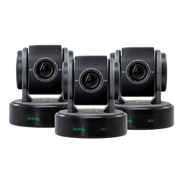 BirdDog Eyes P100 3x 1080p Full NDI PTZ Camera (Black) - Coremicro – image 1