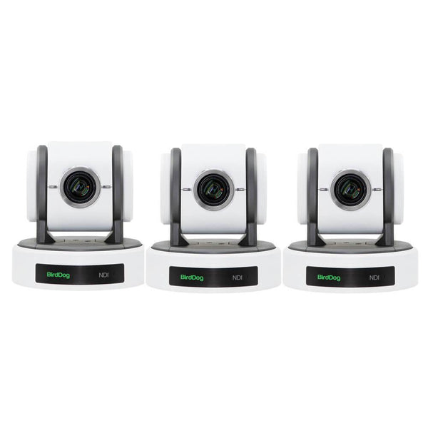 BirdDog Eyes P100 3x 1080p Full NDI PTZ Camera (White) - Coremicro – image 1