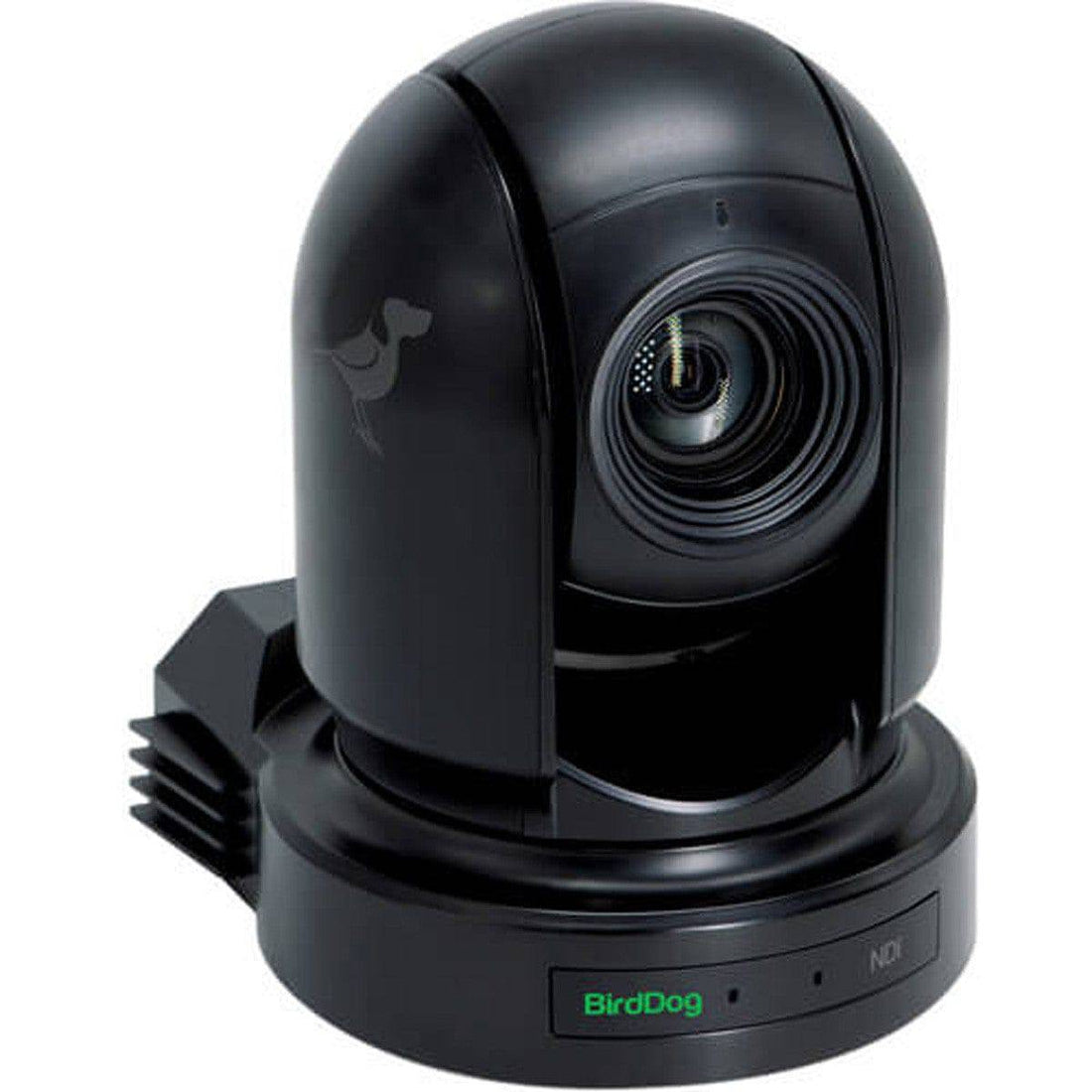 BirdDog P200 3x NDI PTZ cameras bundle with controller, black, showing front view and PTZ cable connections. – image 3