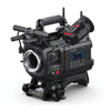 Blackmagic Design URSA Cine 12K cinema camera with EVF kit and PL mount, showcasing the camera body and viewfinder.