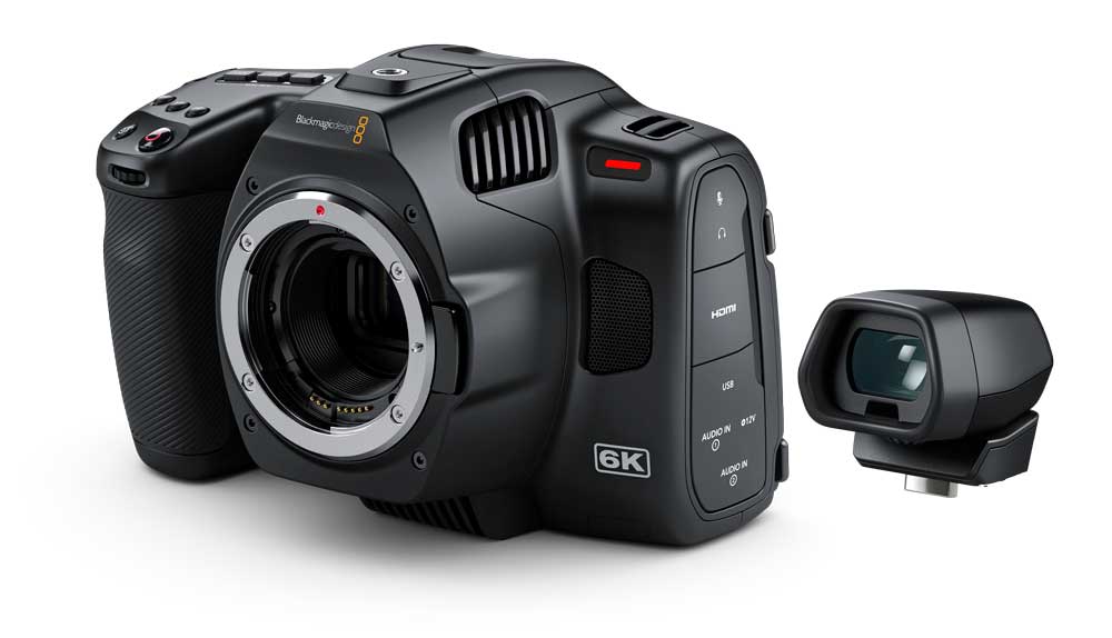 Blackmagic Pocket Cinema Camera Pro EVF voor 6K Pro, zoeker Blackmagic Pocket Cinema Camera Pro EVF voor 6K Pro, zoeker
