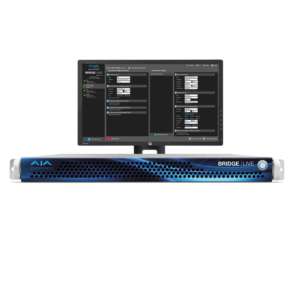 AJA BRIDGE LIVE 12G Multi-Channel Turnkey System For Live Video - Coremicro – image 1