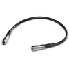 Blackmagic Design SDI cable with DIN 1.0/2.3 connectors, 7.9-inch length, used for professional video signal connections.