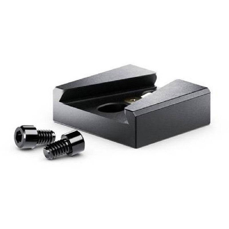 Blackmagic Design V-Lock Plate for URSA Studio Viewfinder, camera accessory with black finish and secure mounting design. – image 1