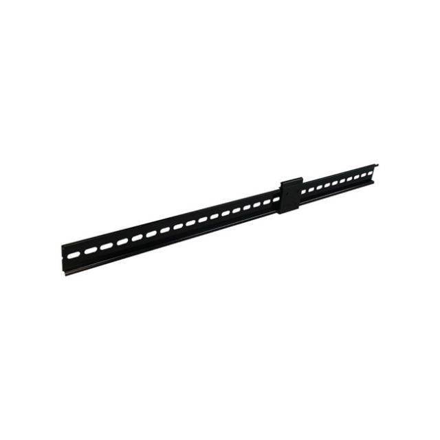 Bolin Technology B-DR10 din rail mount kit for D20 and EG40 series streaming encoders and decoders, shown mounted on a panel – image 1