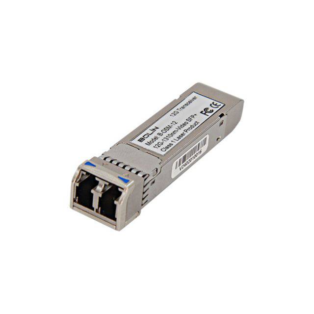 Bolin Technology B-OSM-12 12G-SDI fiber converter SFP transceiver for high-speed optical data transmission. – image 1