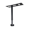 Black Bolin Technology C-PMSB drop ceiling pendant mount system for PTZ cameras, designed for secure installation and adjustable positioning.