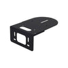 Black Bolin Technology C-WM1B small PTZ camera wall mount attached to a wall, showing secure mounting for surveillance cameras.