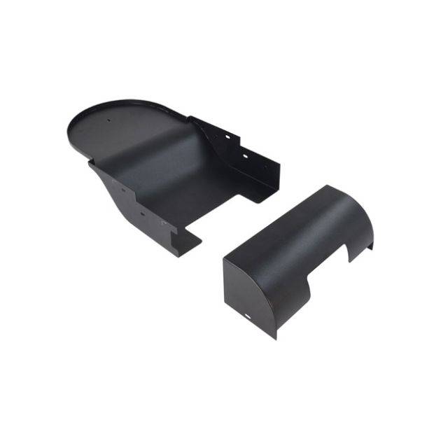 White Bolin Technology C-WM3W-CV cover set for large PTZ wall mount, protecting the camera mount from dust and damage. – image 1