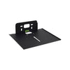 Black Bolin Technology C-WPLB universal PTZ wall mount for security cameras, showing adjustable mounting brackets and sturdy construction.