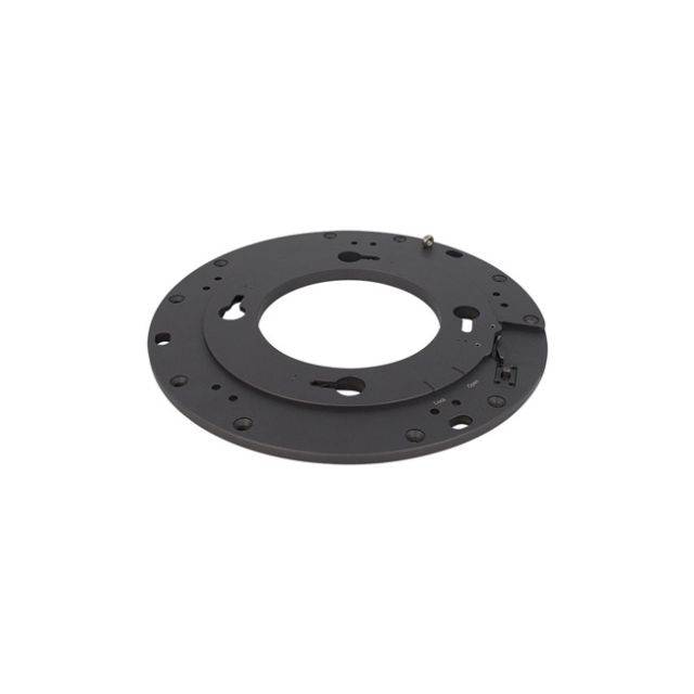 Bolin Technology QR-BM outdoor PTZ mounting base in grey for EXU and Gen 3 EX1000 series PTZ cameras, weather-resistant construction. – image 1