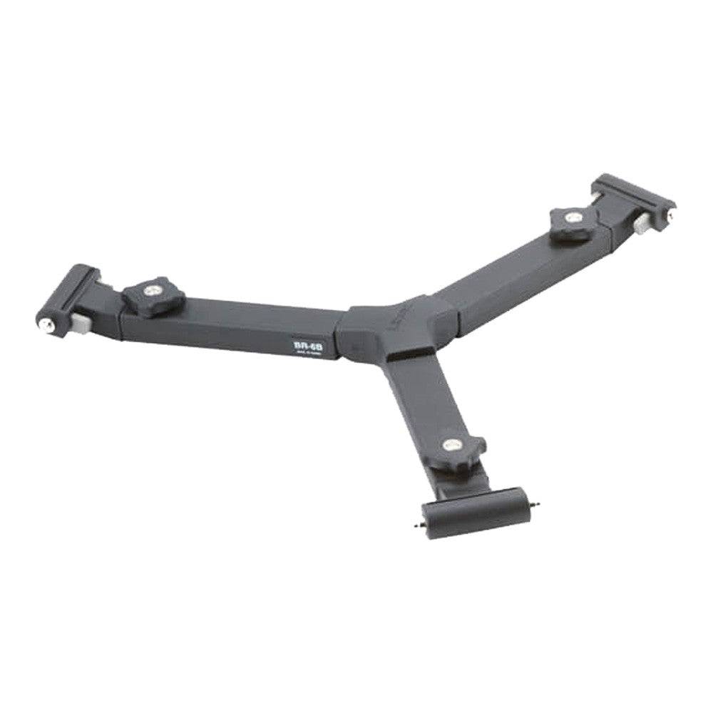 Libec BR-6B mid-level spreader for video cameras, showing sturdy metal construction and adjustable support arms. – image 4