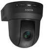 Sony BRC-X400 4K PTZ Camera in black showing side view with HDMI, IP, and 3G-SDI output ports.