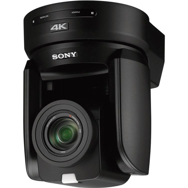 Sony BRC-X1000 4K PTZ camera with POE+ showing its sleek design and lens, ideal for professional video production and broadcasting. – image 6