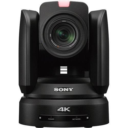 Sony BRC-X1000 4K PTZ camera with POE+ showing its professional 4K lens and sleek black design for high-quality video production. – image 3