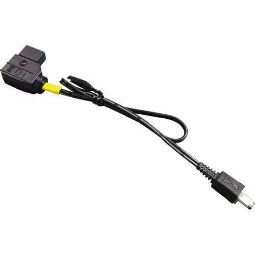 IDX System Technology C-JVCC D-Tap to JVC GY-HM100 dummy battery cable for video cameras, showing the cable and connectors. – image 1