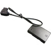 IDX System Technology D-Tap to Panasonic HPX170/HVX200/DVX100B dummy battery cable for video cameras, shown in the image.