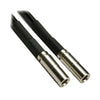 Canare L-3CFB 3G SDI cable with 1.0/2.3 DIN connectors, 1.5-foot length, suitable for professional video transmission.