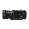 Panasonic HC-X1200 UHD 4K camcorder showcasing 24x zoom lens and compact design for high-quality video recording.