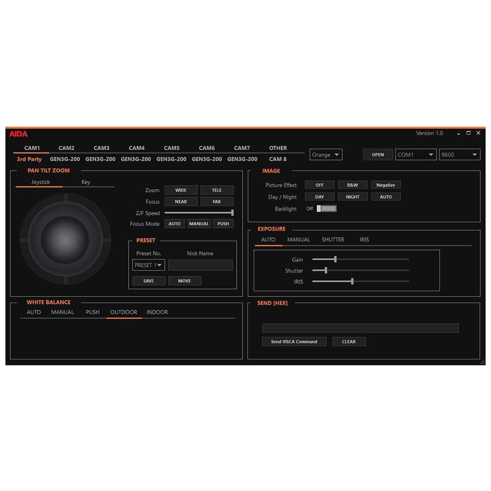AIDA Imaging CCS-USB VISCA Camera Control Unit and  Software - Coremicro – image 2