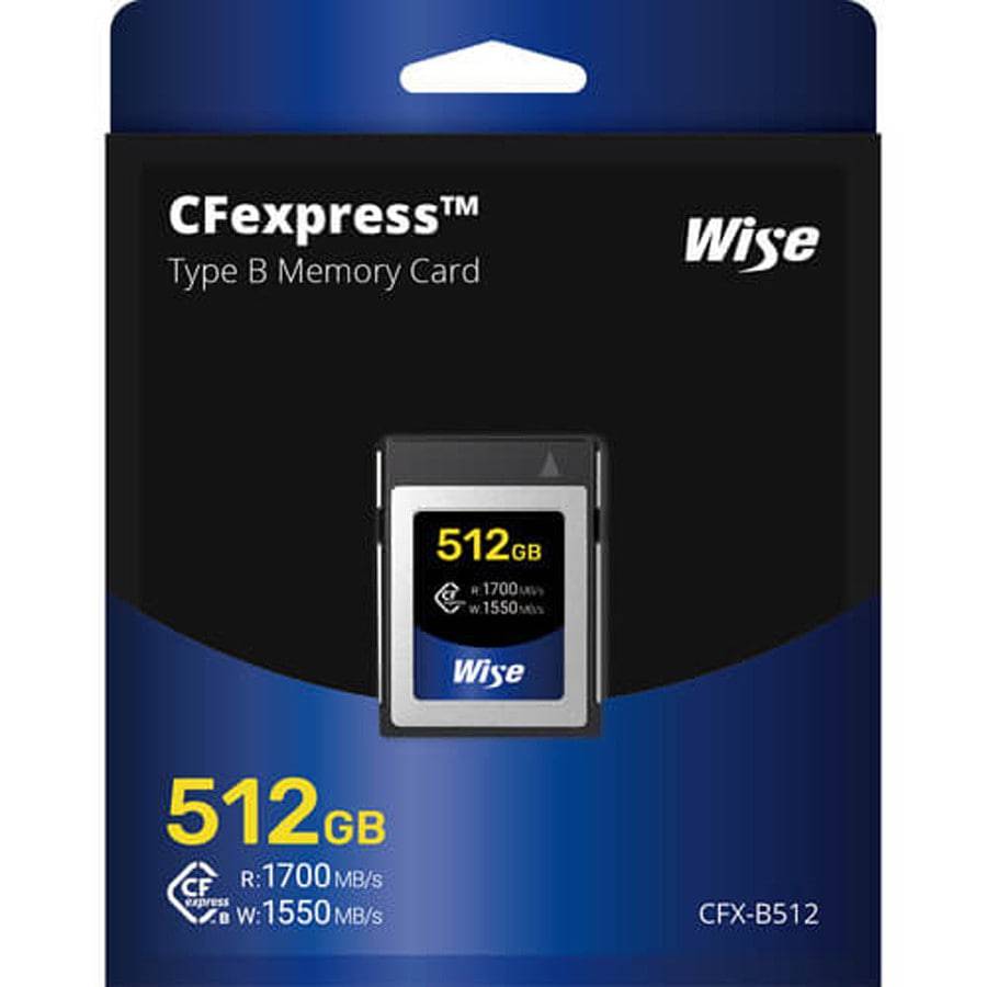 Wise 512GB CFX-B Series CFexpress Memory Card - Coremicro – image 2