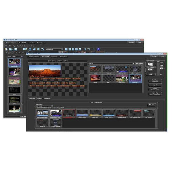 Datavideo CG-300 Character Generator For HD and SD - Coremicro – image 1