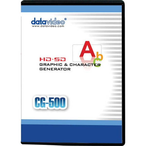 Datavideo CG-500 HD/SD Graphic and Character Software - Coremicro – image 1
