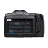 Blackmagic Design Pocket Cinema Camera 6K Pro front view, compact cinema camera with large LCD screen and professional features.