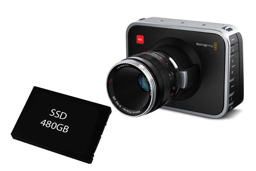 Blackmagic Design Cinema Camera EF 480GB SSD