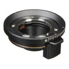 Blackmagic Design URSA Mini Pro F Mount for Nikon lenses, showing the lens mount attachment on a professional cinema camera.