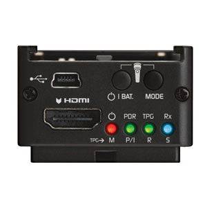 Atomos Connect Battery Converter H2S HDMI to SDI video converter with control port, used for professional video signal conversion. – image 4