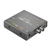 Blackmagic Design Mini Converter HDMI to SDI 6G Ultra HD video converter showing input HDMI and output SDI ports.
