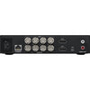 Blackmagic Design Teranex Mini SDI to DisplayPort 8K HDR video converter with input and output ports visible from the back.