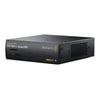 Blackmagic Design Teranex Mini 12G-SDI to Quad SDI video converter showing front panel and SDI ports.
