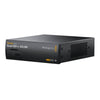 Blackmagic Design Teranex Mini Quad SDI to 12G-SDI video converter showing multiple SDI input and output ports on the device