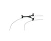 Libec CR-90 curved track rail for video cameras with carrying case, designed for smooth camera movement and professional filming.