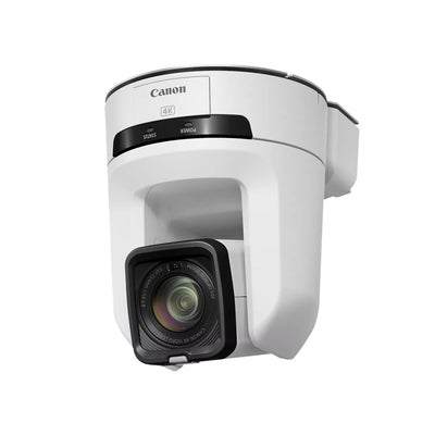 Canon CR-N100 20x Zoom 4K NDI|HX PTZ Camera (White)